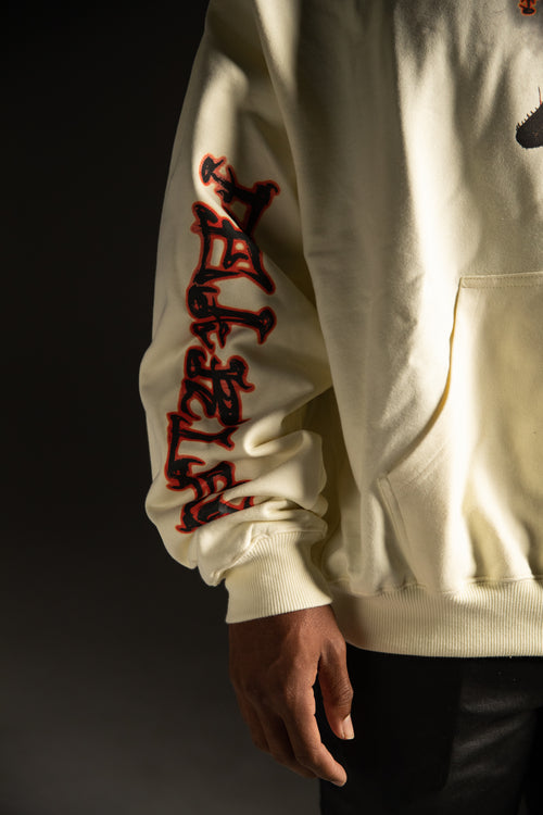 Fearlss beige hoodie